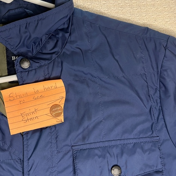 Boggi Milano-designed in Italy, high quality men's lightly quilted shirt/jacket - Picture 16 of 16